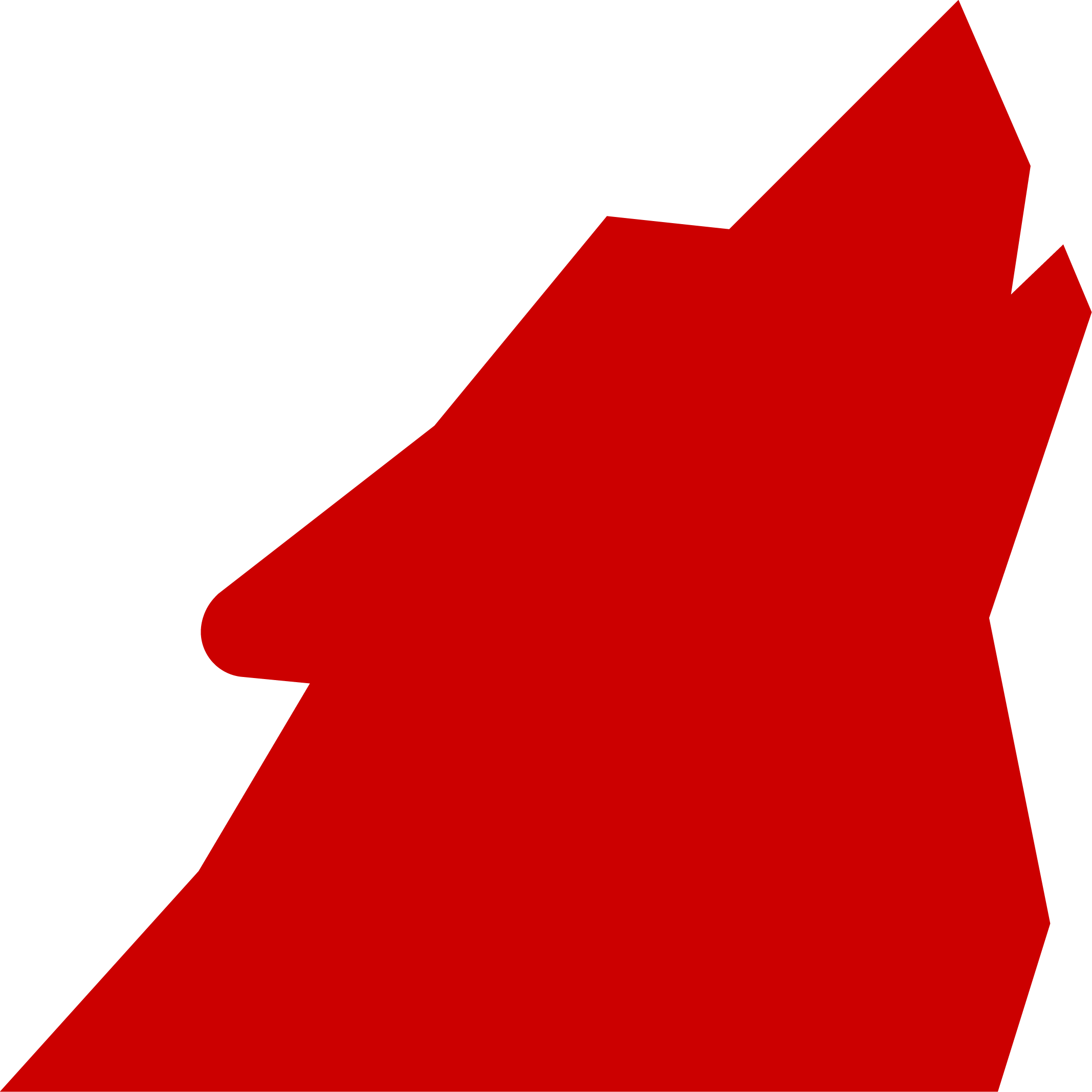 Howler wolf head logo